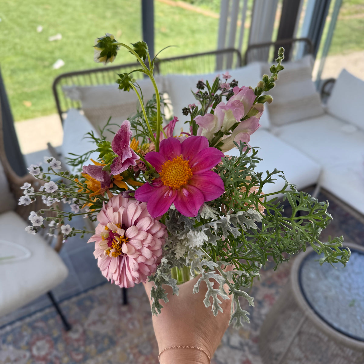 Made-to-Order - Blush Petal Garden Bouquet