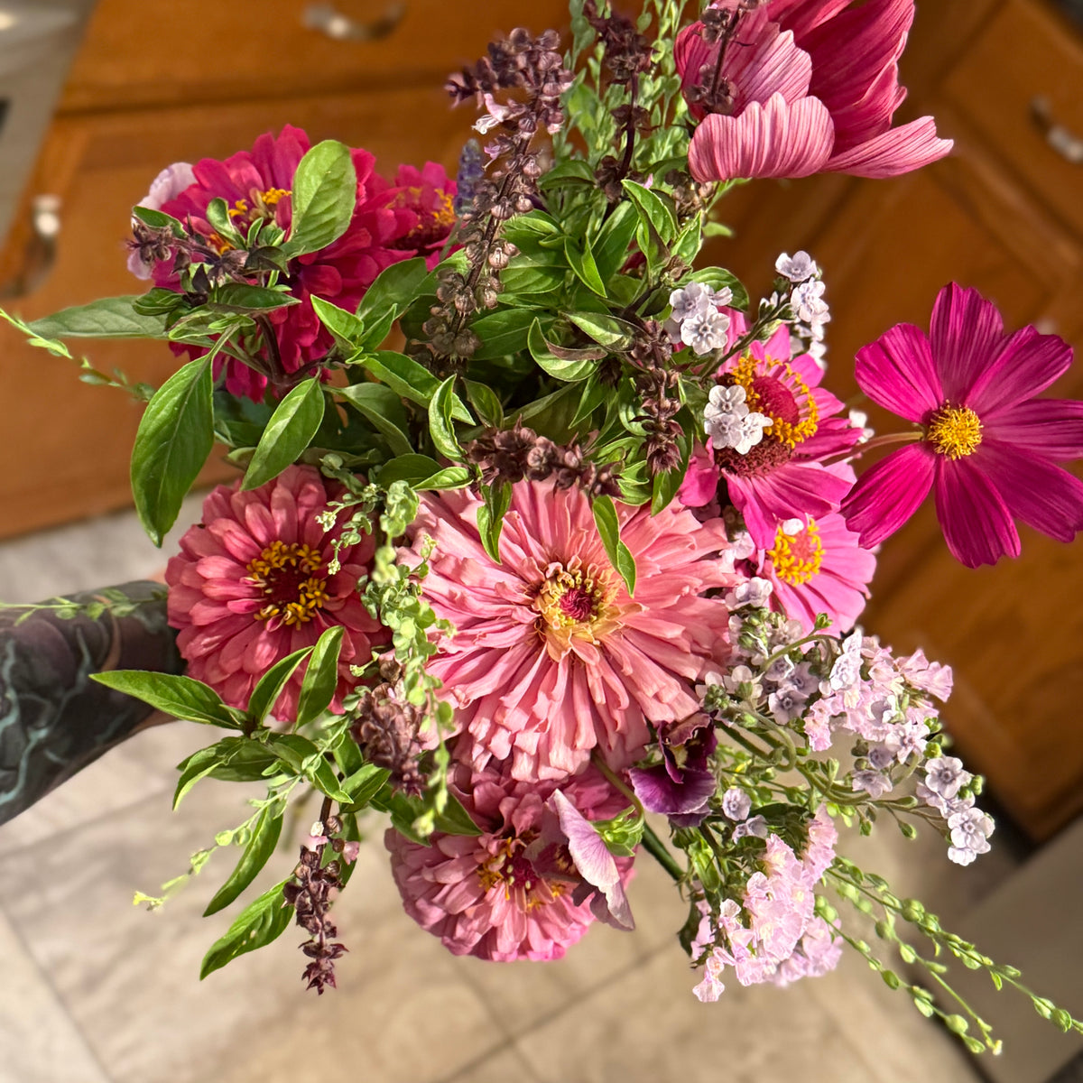 Made-to-Order - Purple Plum Garden Bouquet
